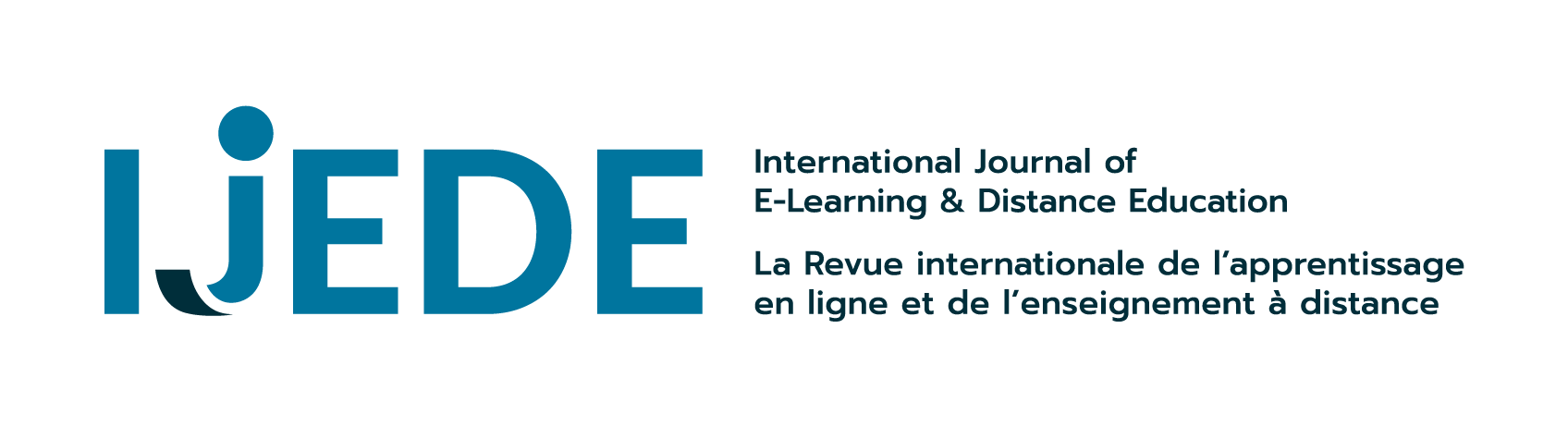 The International Journal of Online Learning and Distance Education - Le Journal international de l'apprentissage en ligne et de l'enseignement à distance